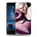 Дизайнерский пластиковый чехол для Nokia 8 Скарлет Йохансон