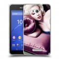 Дизайнерский пластиковый чехол для Sony Xperia E4g Скарлет Йохансон