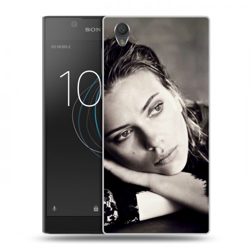 Дизайнерский пластиковый чехол для Sony Xperia L1 Скарлет Йохансон