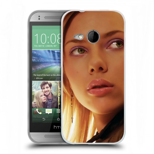 Дизайнерский пластиковый чехол для HTC One mini 2 Скарлет Йохансон