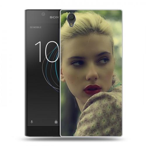 Дизайнерский пластиковый чехол для Sony Xperia L1 Скарлет Йохансон