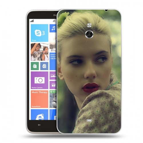 Дизайнерский пластиковый чехол для Nokia Lumia 1320 Скарлет Йохансон