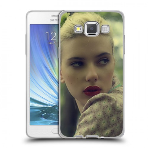 Дизайнерский пластиковый чехол для Samsung Galaxy A5 Скарлет Йохансон