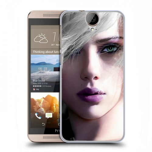 Дизайнерский пластиковый чехол для HTC One E9+ Скарлет Йохансон