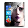 Дизайнерский пластиковый чехол для Microsoft Lumia 435 Скарлет Йохансон