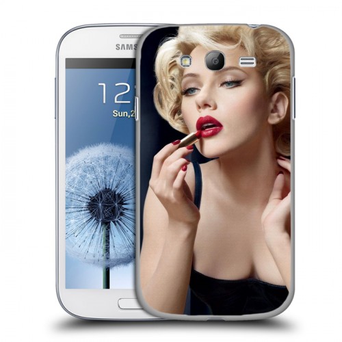 Дизайнерский пластиковый чехол для Samsung Galaxy Grand Скарлет Йохансон