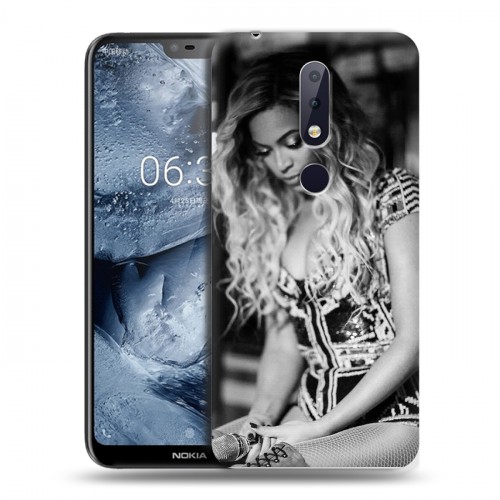 Дизайнерский пластиковый чехол для Nokia 6.1 Plus Бейонсе