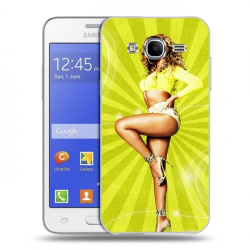 Дизайнерский силиконовый чехол для Samsung Galaxy J7 Бейонсе