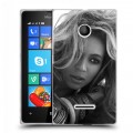 Дизайнерский пластиковый чехол для Microsoft Lumia 435 Бейонсе