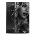 Дизайнерский пластиковый чехол для Sony Xperia XZs Бейонсе