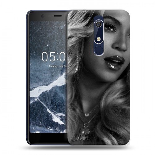 Дизайнерский пластиковый чехол для Nokia 5.1 Бейонсе