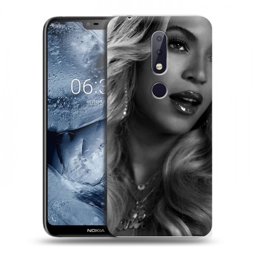 Дизайнерский пластиковый чехол для Nokia 6.1 Plus Бейонсе