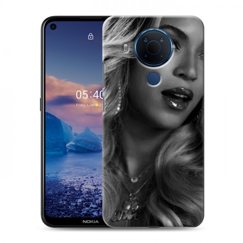 Дизайнерский силиконовый чехол для Nokia 5.4 Бейонсе