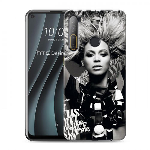 Дизайнерский силиконовый чехол для HTC Desire 20 Pro Бейонсе