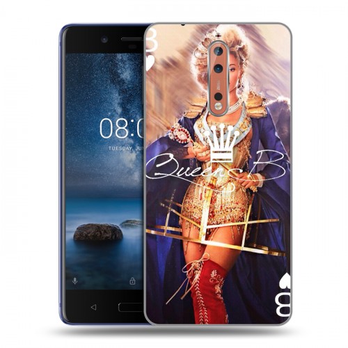 Дизайнерский пластиковый чехол для Nokia 8 Бейонсе