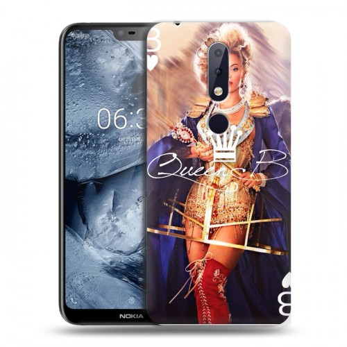 Дизайнерский пластиковый чехол для Nokia 6.1 Plus Бейонсе