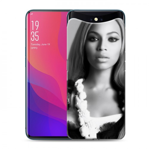 Дизайнерский силиконовый чехол для OPPO Find X Бейонсе