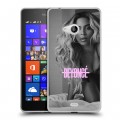 Дизайнерский пластиковый чехол для Microsoft Lumia 540 Бейонсе