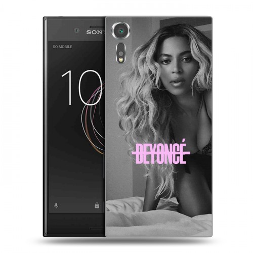 Дизайнерский пластиковый чехол для Sony Xperia XZs Бейонсе