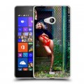 Дизайнерский пластиковый чехол для Microsoft Lumia 540 Бейонсе