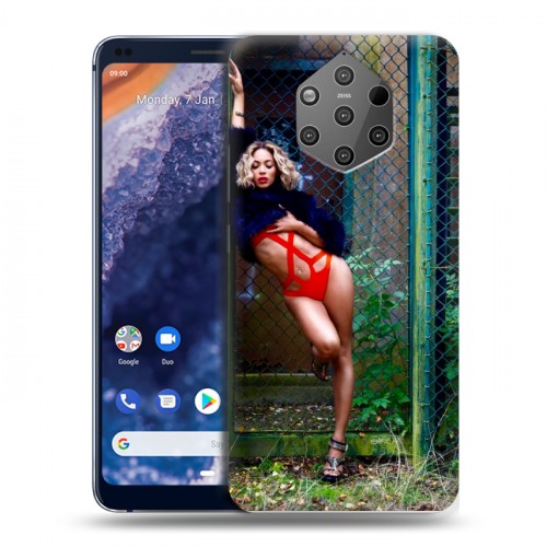 Дизайнерский силиконовый чехол для Nokia 9 PureView Бейонсе