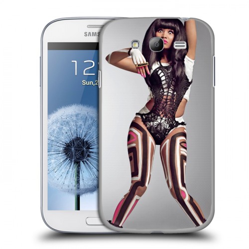 Дизайнерский пластиковый чехол для Samsung Galaxy Grand Ники Минаж