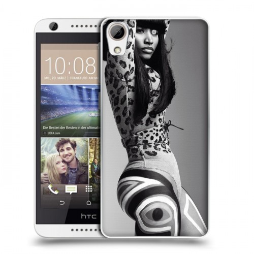 Дизайнерский силиконовый чехол для HTC Desire 626 Ники Минаж