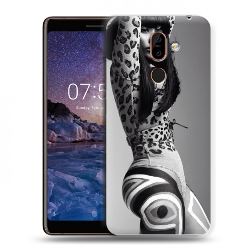 Дизайнерский пластиковый чехол для Nokia 7 Plus Ники Минаж