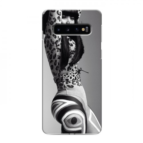 Дизайнерский силиконовый чехол для Samsung Galaxy S10 Ники Минаж