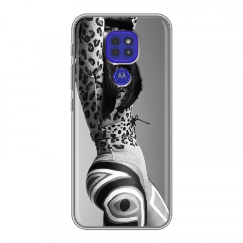 Дизайнерский силиконовый чехол для Motorola Moto G9 Play Ники Минаж