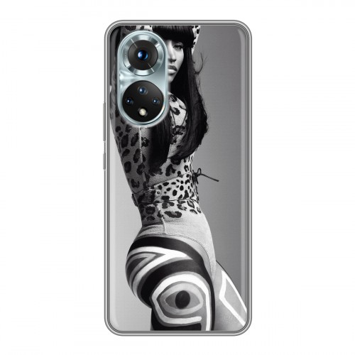 Дизайнерский силиконовый чехол для Huawei Honor 50 Ники Минаж