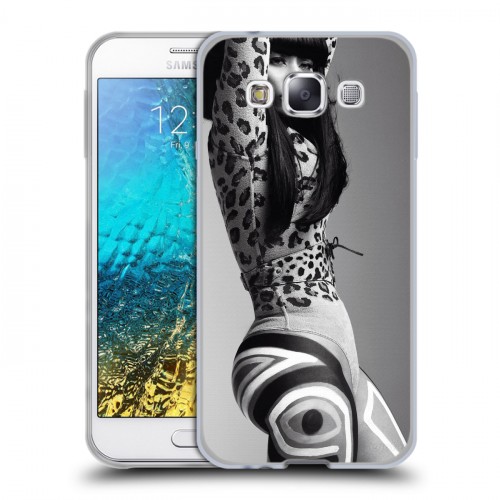 Дизайнерский пластиковый чехол для Samsung Galaxy E5 Ники Минаж