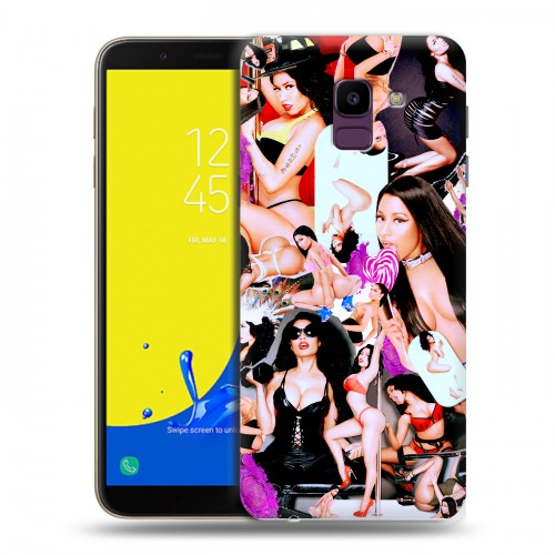 Дизайнерский пластиковый чехол для Samsung Galaxy J6 Ники Минаж