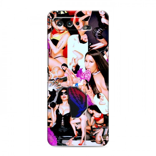 Дизайнерский силиконовый чехол для ASUS ROG Phone 5 Ники Минаж