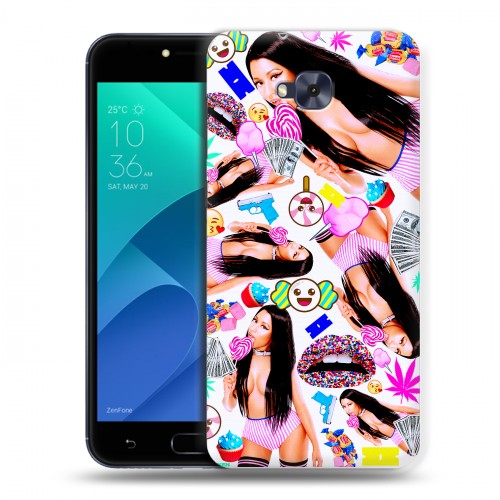 Дизайнерский пластиковый чехол для ASUS ZenFone 4 Selfie Ники Минаж
