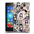 Дизайнерский пластиковый чехол для Microsoft Lumia 435 Ники Минаж