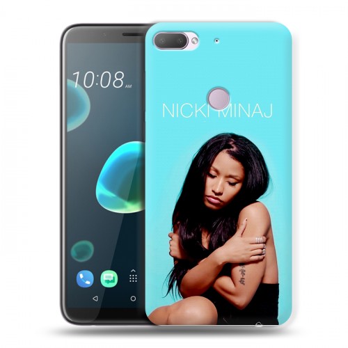Дизайнерский пластиковый чехол для HTC Desire 12 Plus Ники Минаж