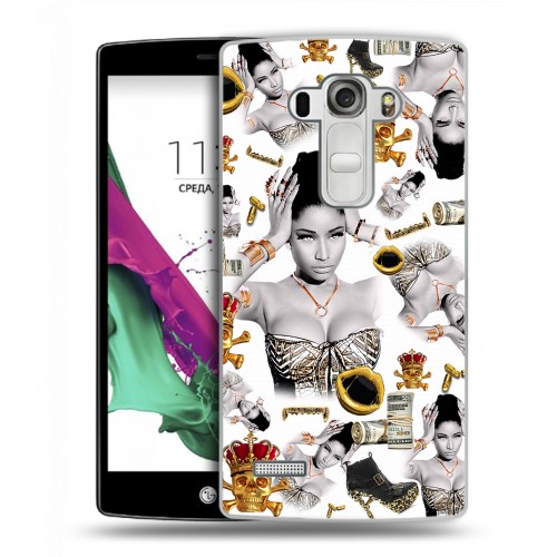 Дизайнерский пластиковый чехол для LG G4 S Ники Минаж