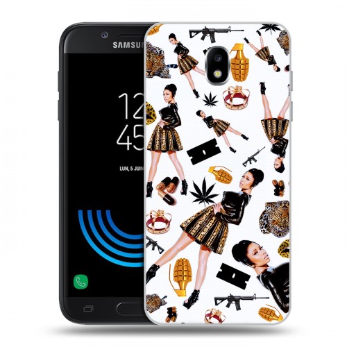 Дизайнерский пластиковый чехол для Samsung Galaxy J5 (2017) Ники Минаж