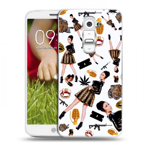 Дизайнерский пластиковый чехол для LG Optimus G2 mini Ники Минаж