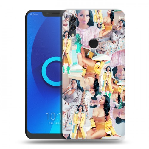 Дизайнерский силиконовый чехол для Alcatel 5V Ники Минаж