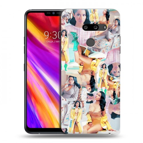 Дизайнерский пластиковый чехол для LG G8 ThinQ Ники Минаж