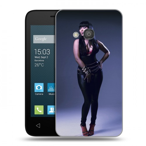 Дизайнерский силиконовый чехол для Alcatel One Touch Pixi 4 (4) Ники Минаж