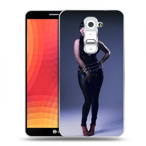 Дизайнерский силиконовый чехол для LG Optimus G2 Ники Минаж