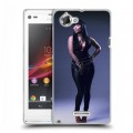 Дизайнерский пластиковый чехол для Sony Xperia L Ники Минаж