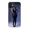 Дизайнерский силиконовый с усиленными углами чехол для Iphone 12 Mini Ники Минаж