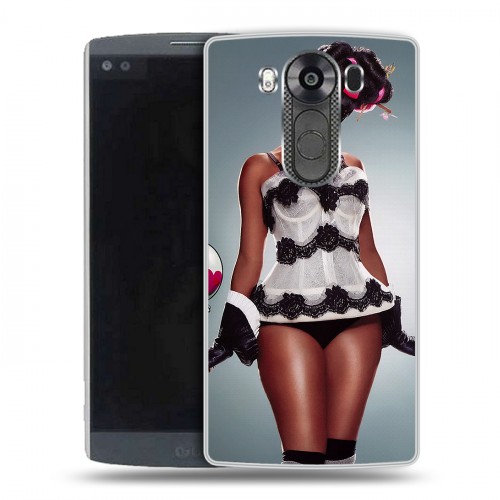 Дизайнерский пластиковый чехол для LG V10 Ники Минаж