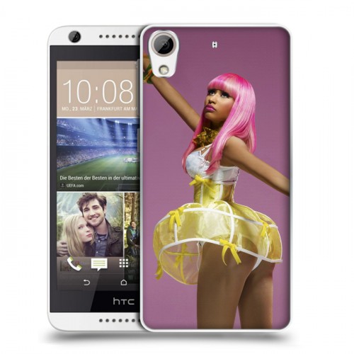 Дизайнерский силиконовый чехол для HTC Desire 626 Ники Минаж