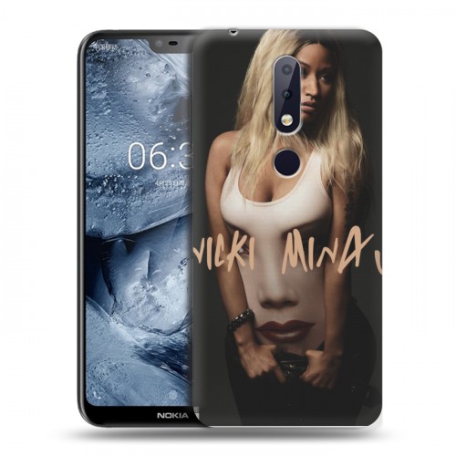 Дизайнерский силиконовый чехол для Nokia 6.1 Plus Ники Минаж