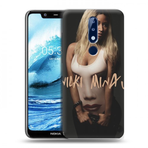 Дизайнерский пластиковый чехол для Nokia 5.1 Plus Ники Минаж